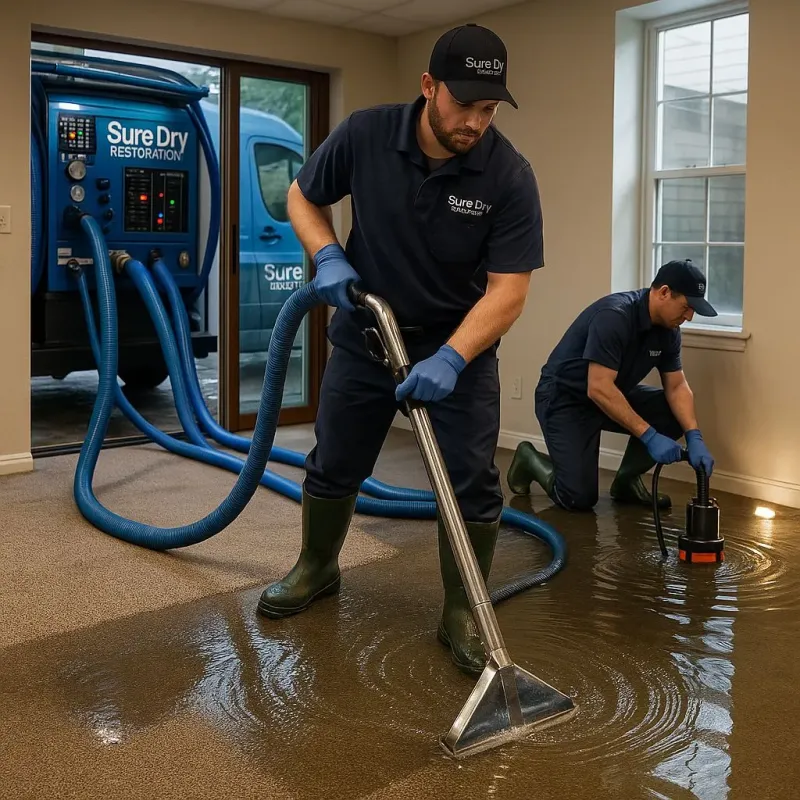 Water Extraction and Removal process in Elizabethtown, NY